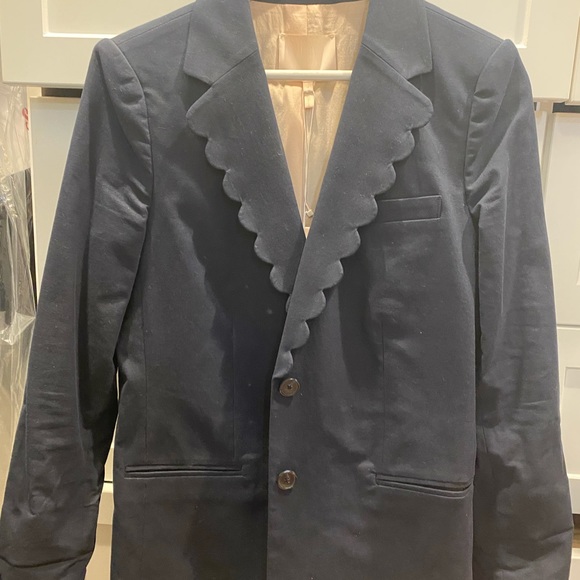 NWT Rebecca Taylor navy blazer - size 8 - Picture 4 of 6